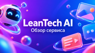 Photo of LeanTech AI: обзор нейросетей, презентаций и тарифов