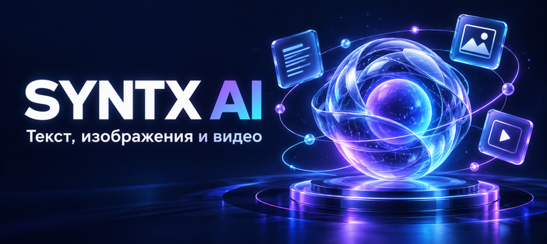 SYNTX AI: обзор нейросетей, подписки и токенов